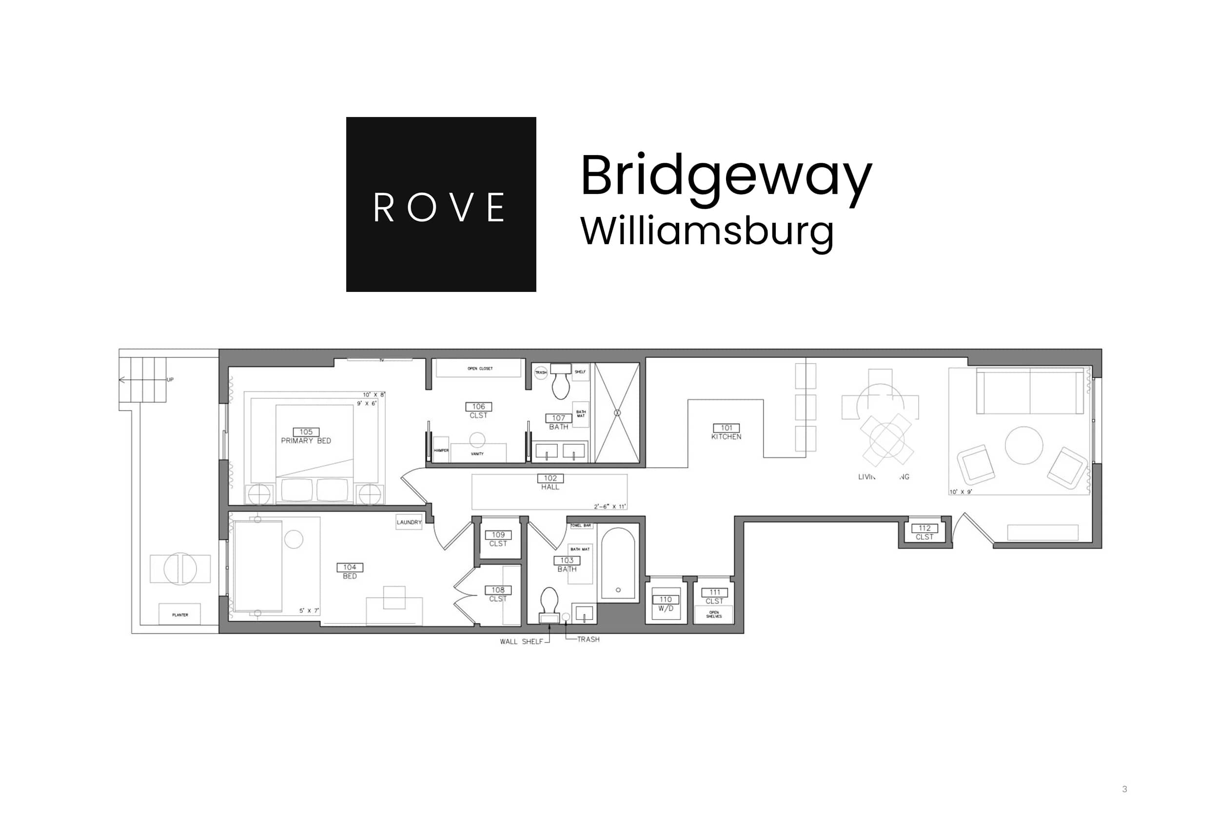 Bridgeway | Williamsburg | Apartment with Private Patio photo 28