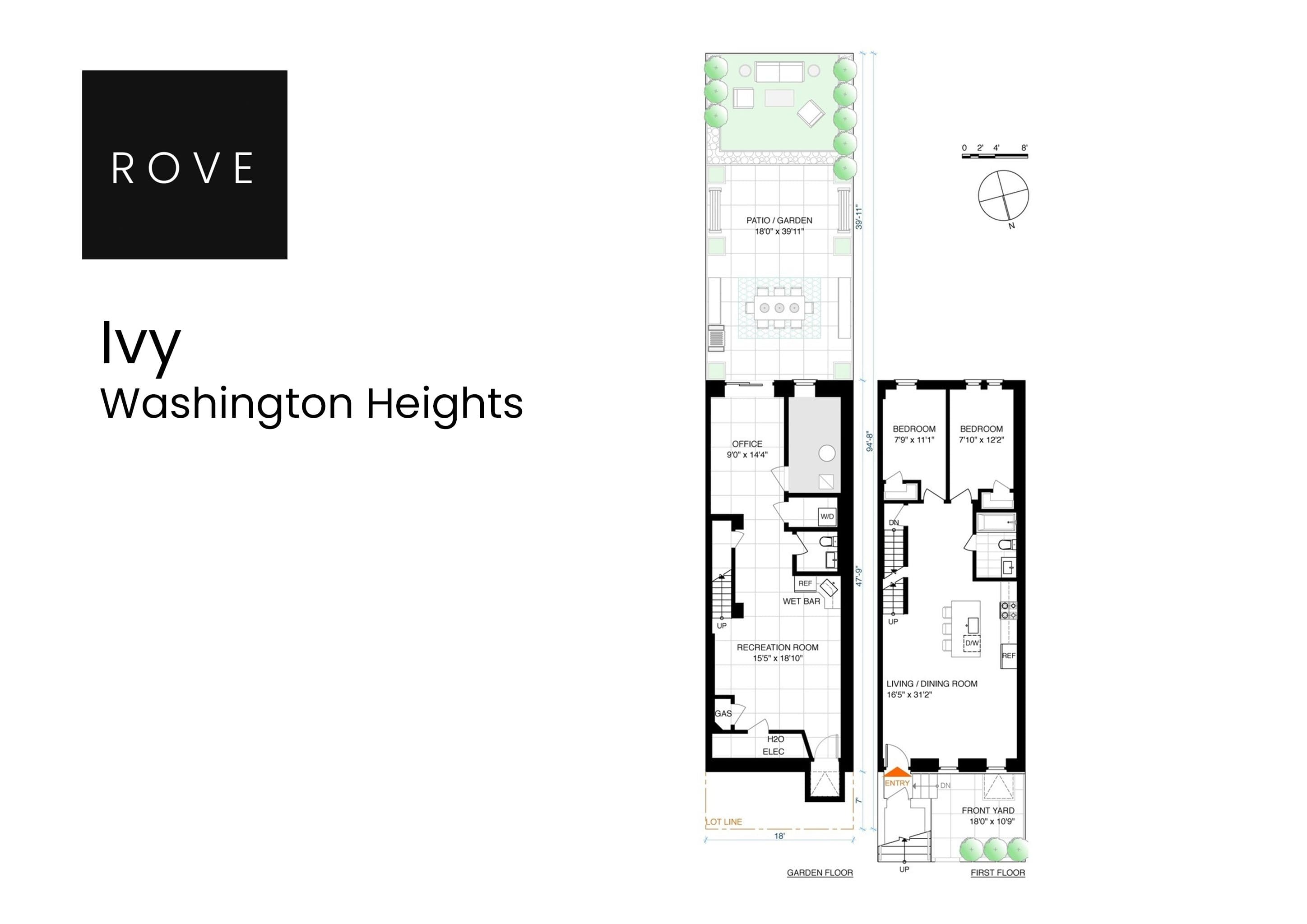Ivy | Washington Heights | Townhome w/ Private Backyard photo 33