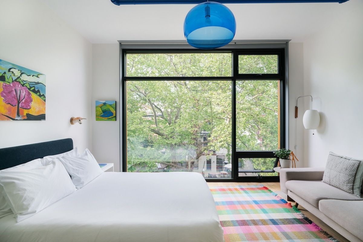 Cheery Harlem | Harlem | Designer Townhouse with Private Backyard photo 25