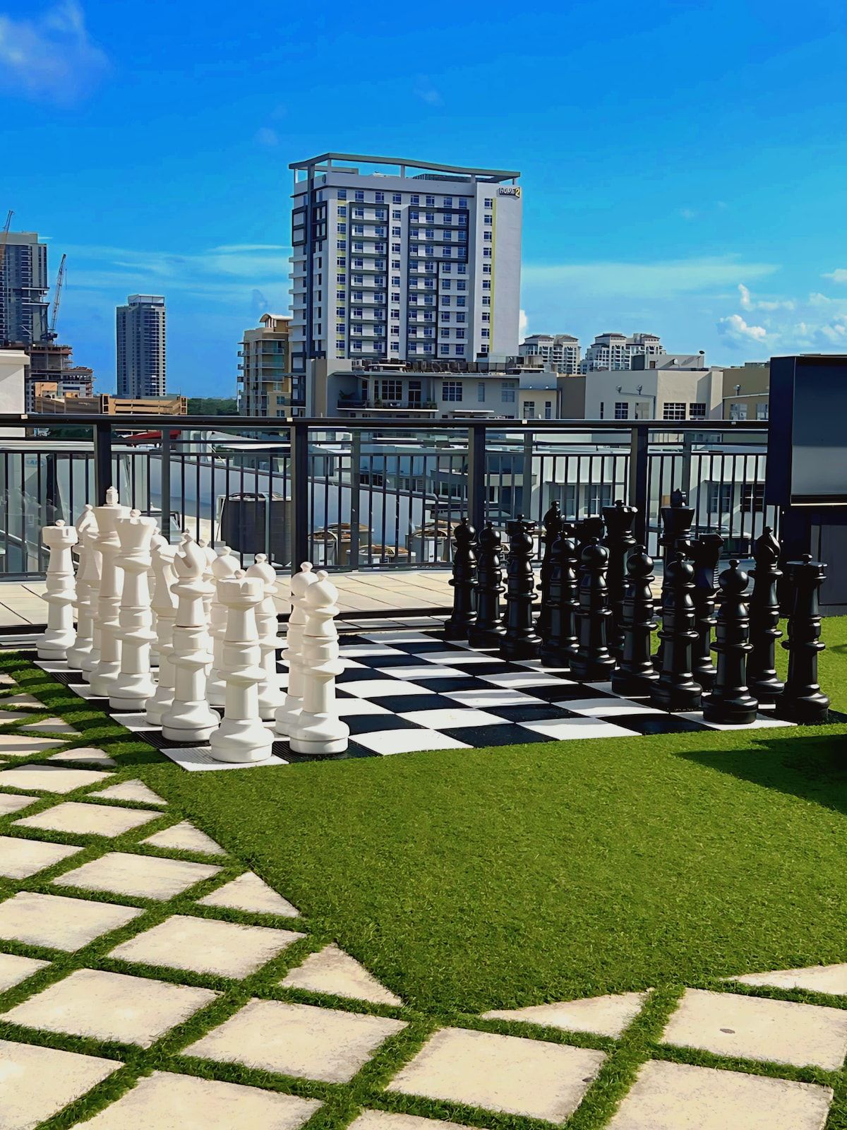 Palm Haven | Flagler Village | Apartment with Balcony & Rooftop Pool photo 53