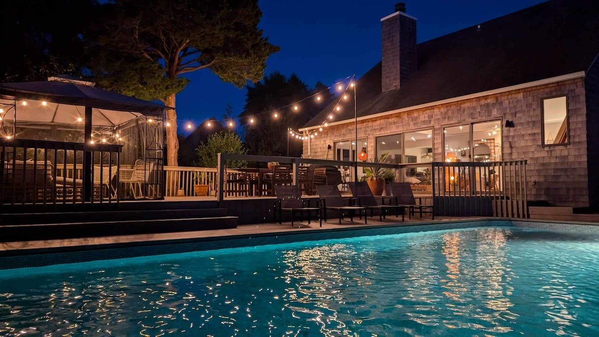 Remsen Retreat | Remsenburg | Stylish Home with Private Pool photo 34