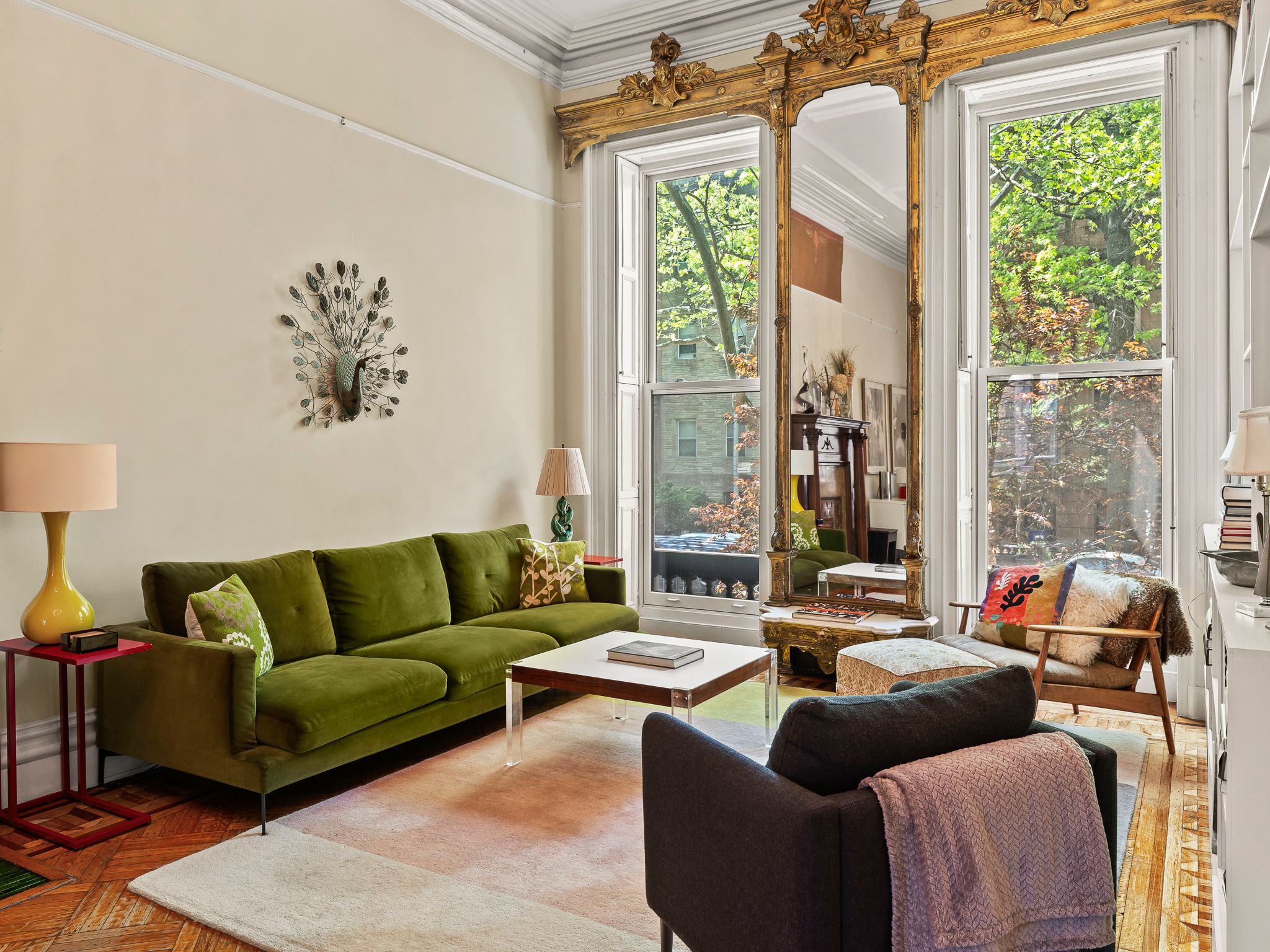 Grand Place | Clinton Hill | Brownstone Duplex w/ Private Garden main photo