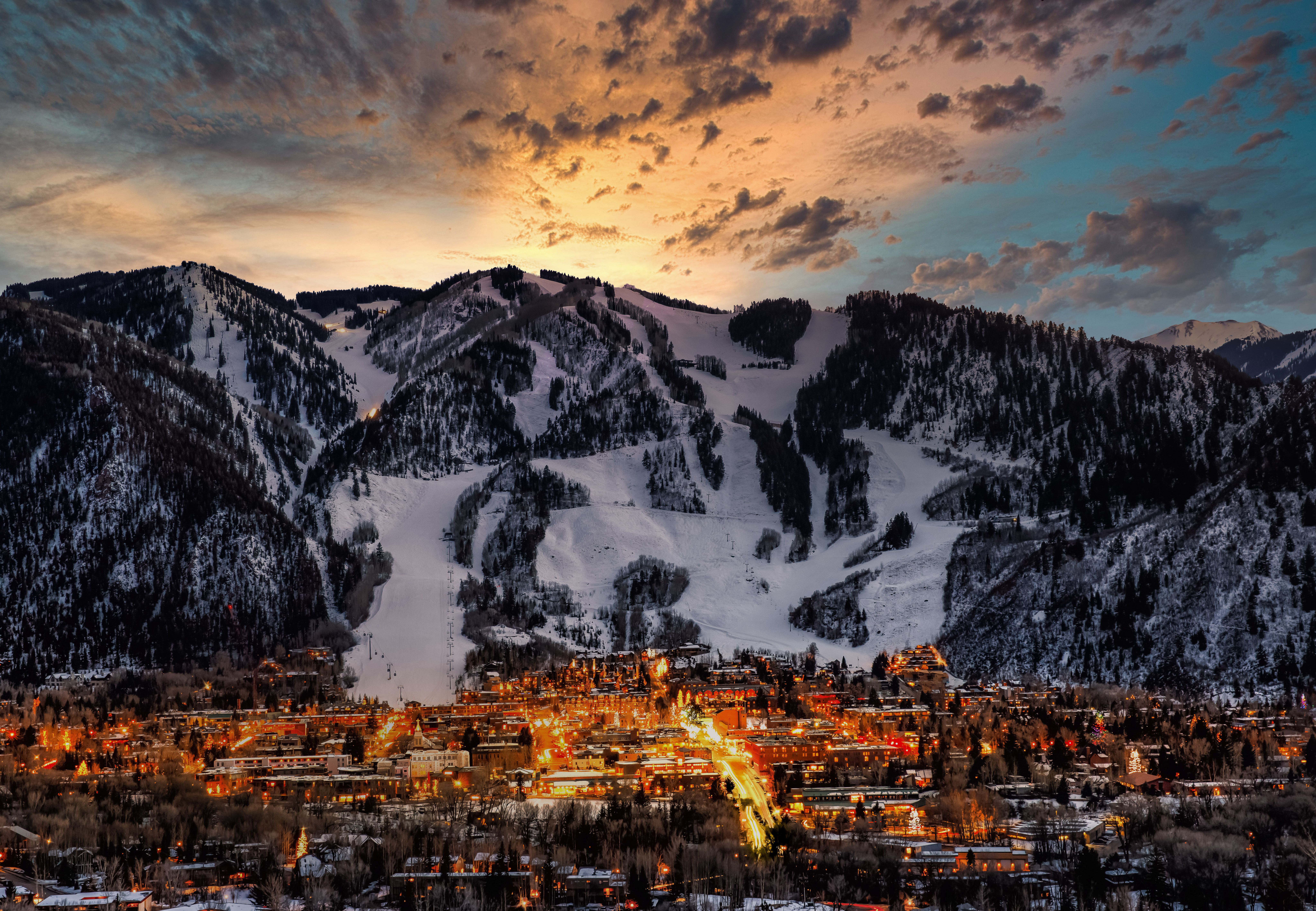 Aspen’s picturesque winter wonderland