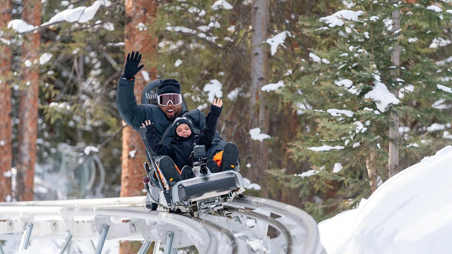 Exhilarating snow adventures