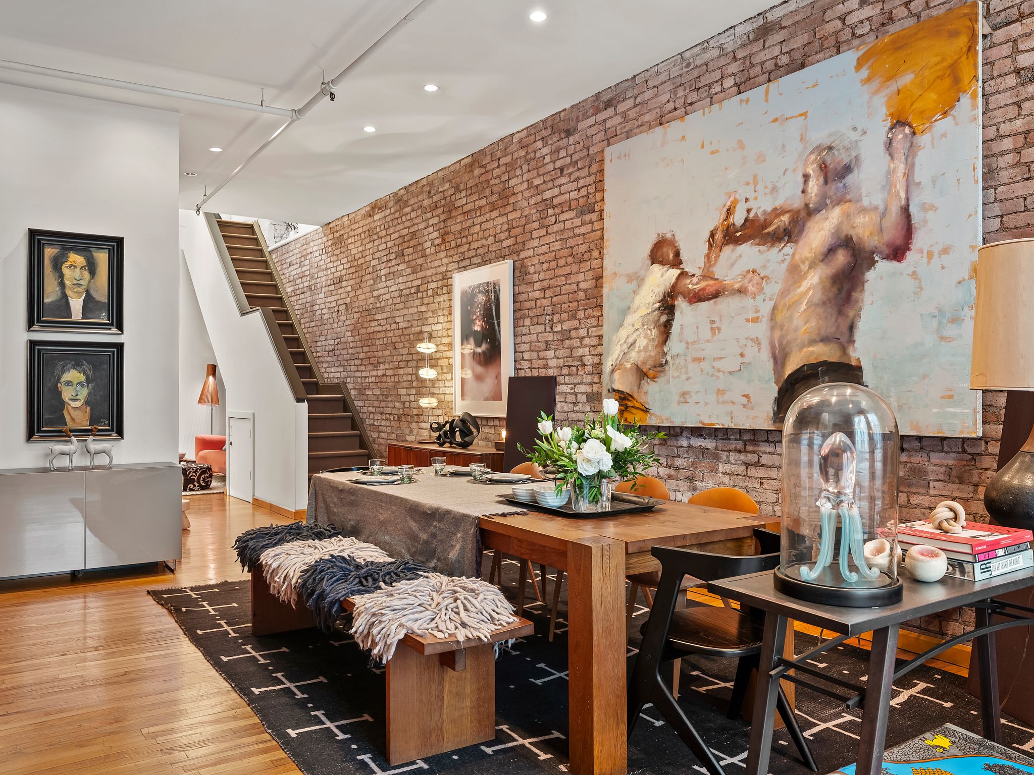 The Crosby Loft | SoHo | Historic Duplex Loft with Sauna photo 9