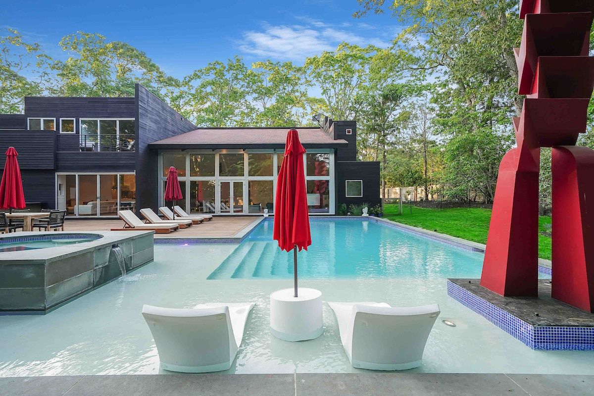 Eastwood Villa | East Hampton | Modern Retreat with Pool and Spa main photo