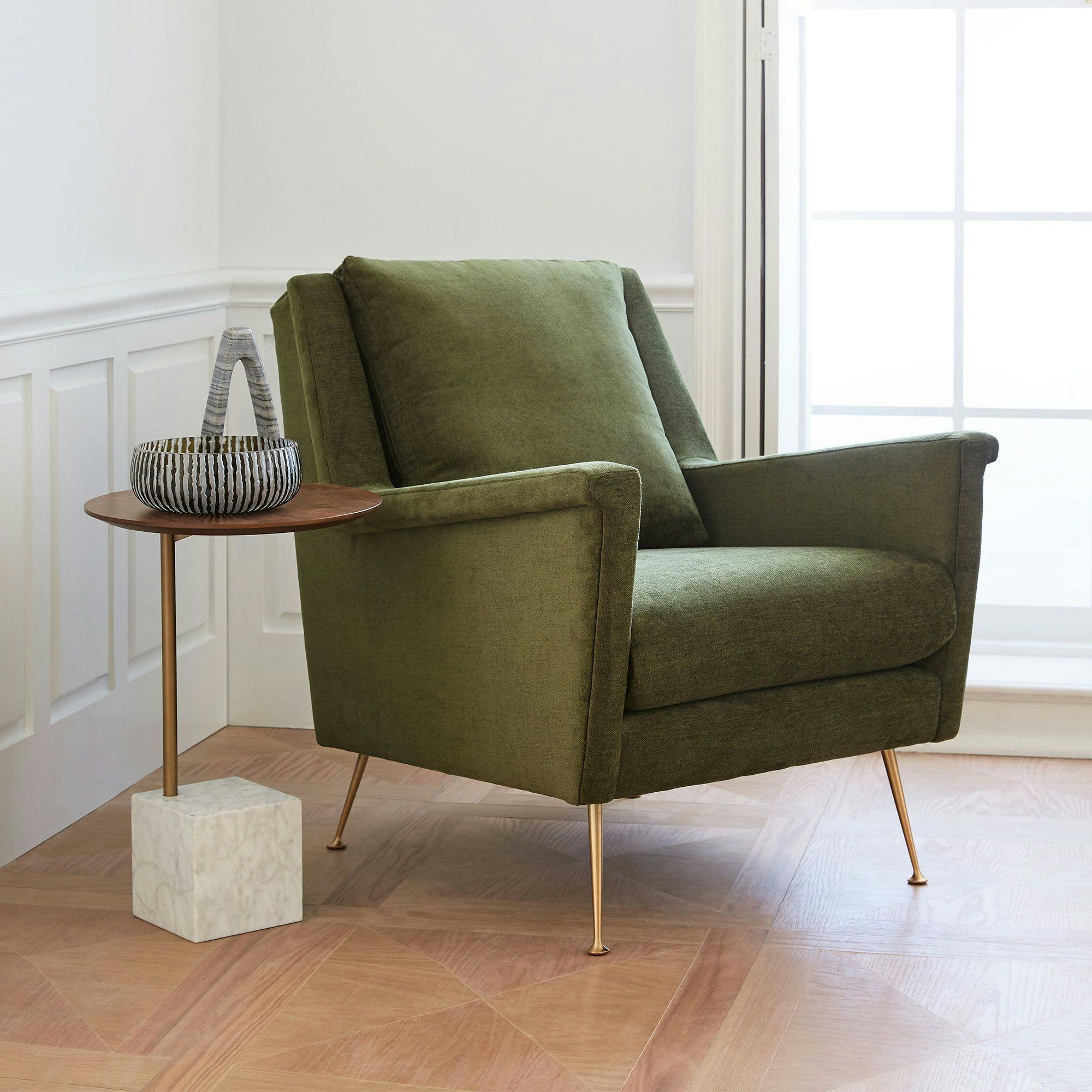 The Carlo Mid-Century Chair from West Elm
