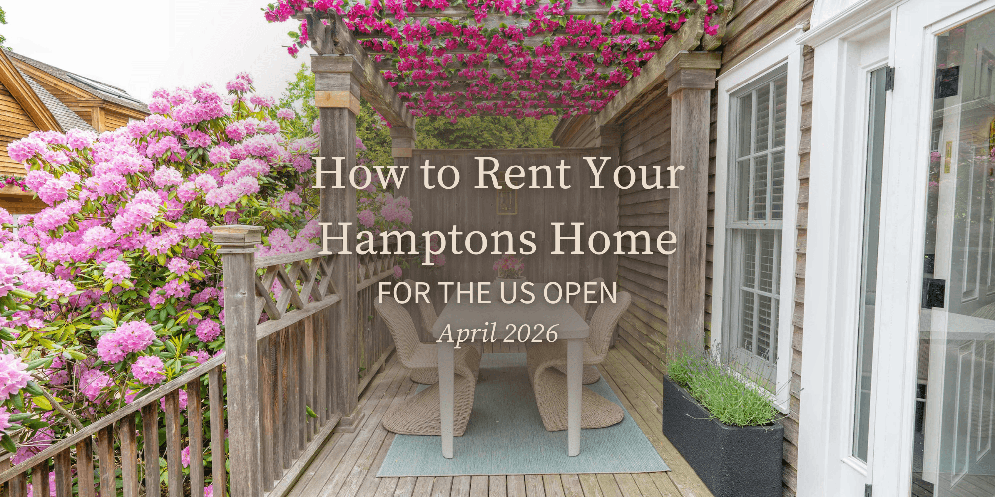 How to Rent Your Hamptons Home for the US Open in 2026