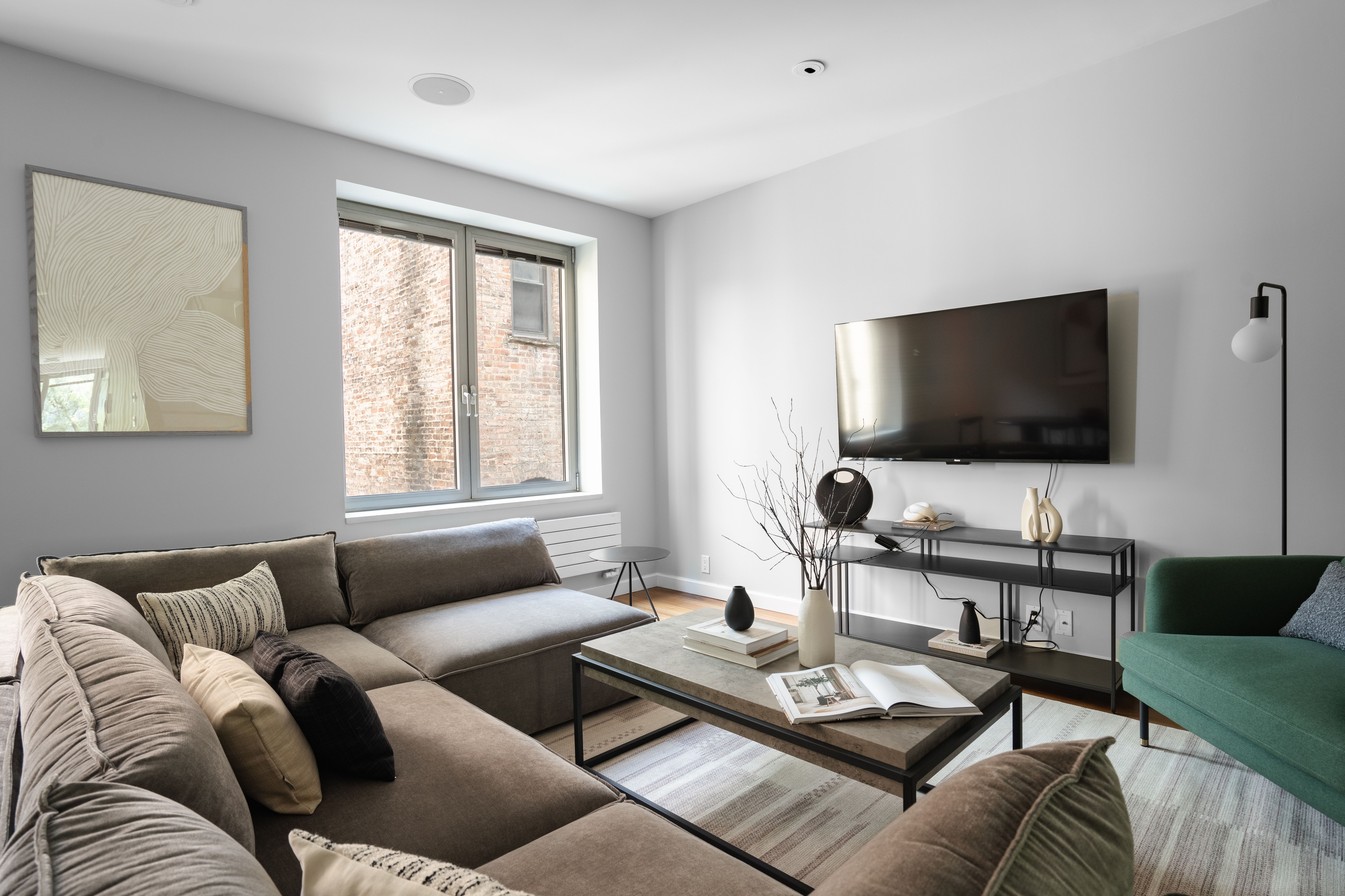 Living Room Photos of Gotham House II by Rove Travel | Duplex in Hell's Kitchen