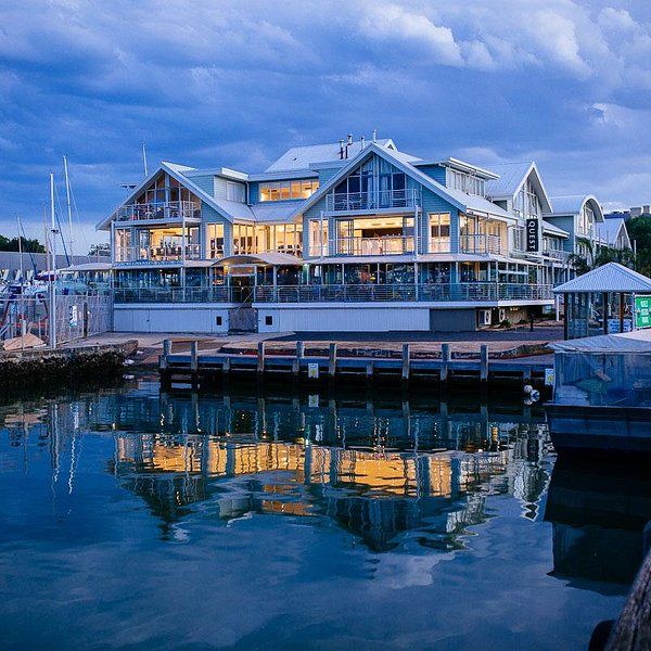 Southampton for dinner at a gourmet seafood