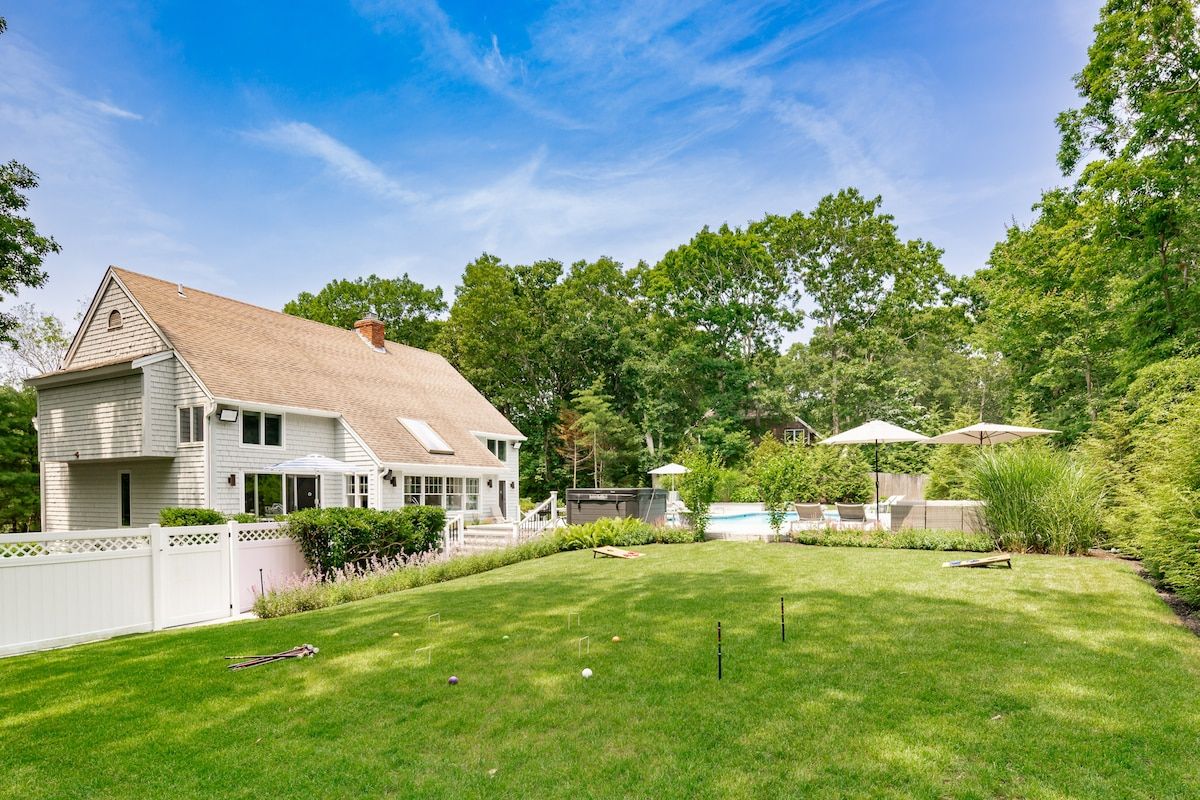 Scrimshaw Estate | Southampton | Home with Pool, Spa & Bay Access photo 5