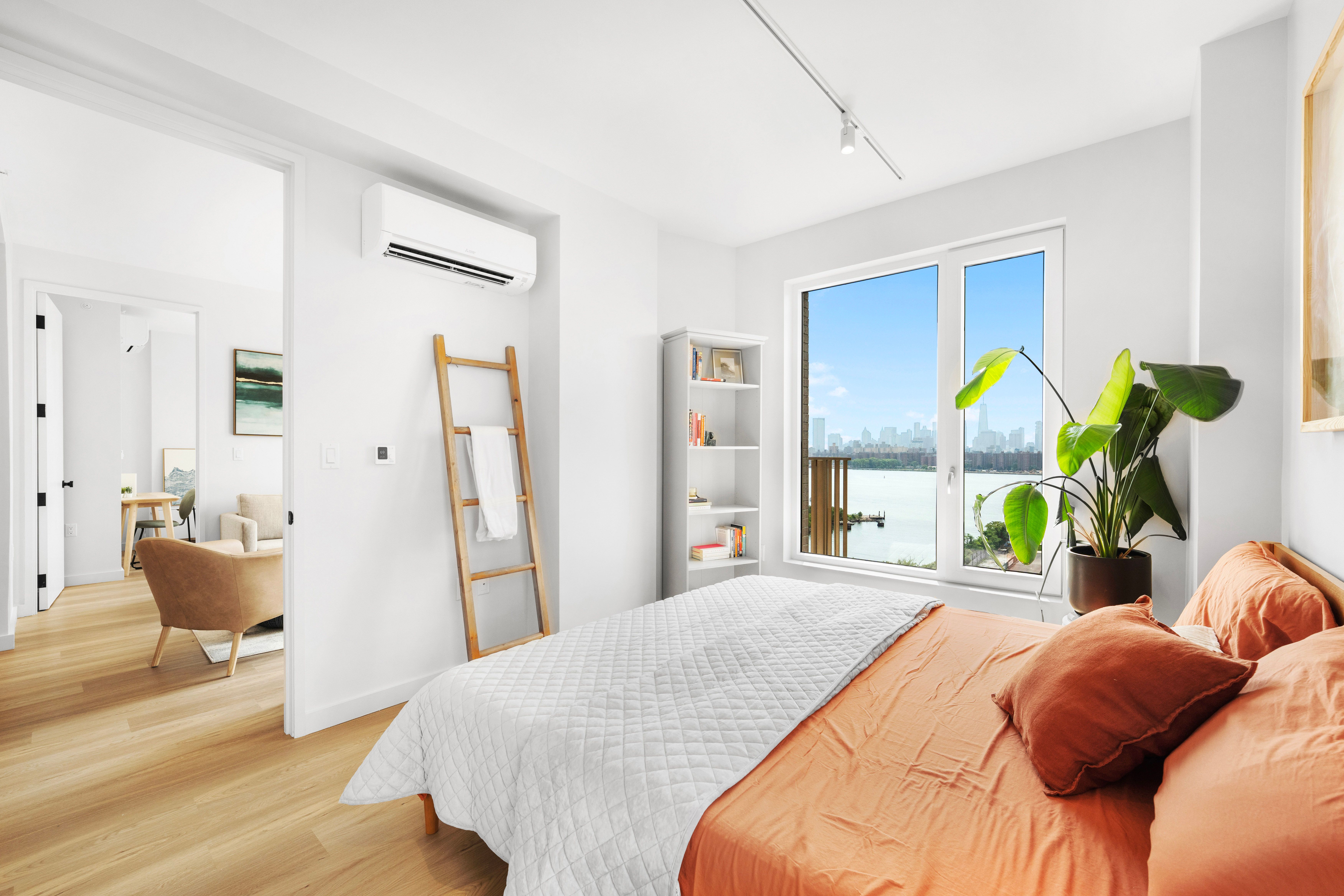 Seren 1102 | Greenpoint | Penthouse w/Private Deck & Views photo 12