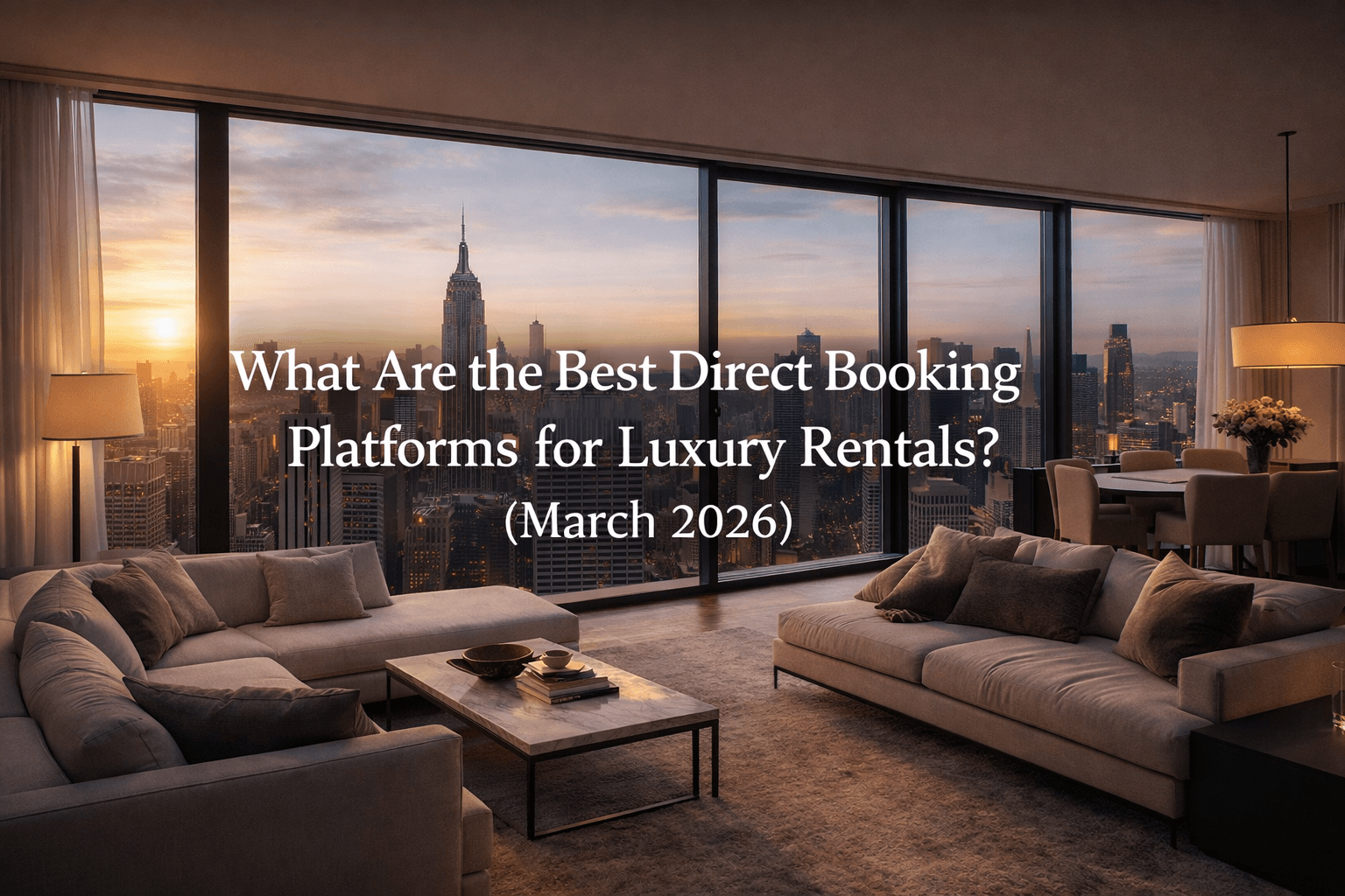 What Are the Best Direct Booking Platforms for Luxury Rentals? (March 2026)